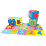 36 Piece Alphabet and Numbers Foam Play Mat - Medium