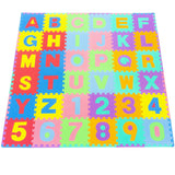 36 Piece Alphabet and Numbers Foam Play Mat - Medium