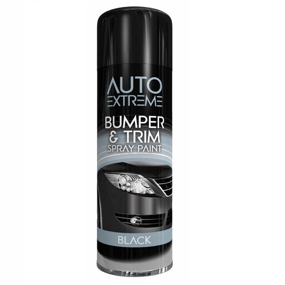 Auto Extreme Black Bumper & Trim Spray Paint - 300ml