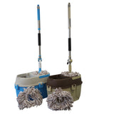 Mumamop Floor Mop and Bucket Set (Brown)
