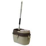 Mumamop Floor Mop and Bucket Set (Brown)