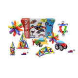MAGFRIEND Magnetic Toy Building Blocks Construction Kit (61 Pieces)