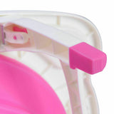 Flat Foldable Baby Bath Tub (Pink)