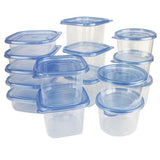 SuperGift Essentials - 30 Piece Plastic Food Storage Set