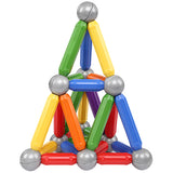 MAGFRIEND Magnetic Toy Building Blocks Construction Kit (61 Pieces)