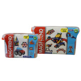 MAGFRIEND Magnetic Toy Building Blocks Construction Kit (61 Pieces)