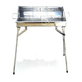 Portable Charcoal BBQ Grill with Foldable Stand