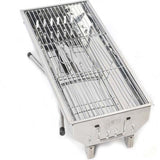 Portable Charcoal BBQ Grill with Foldable Stand
