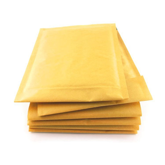 100 Pack - Gold Envelopes A5 Bubble - 80GSM