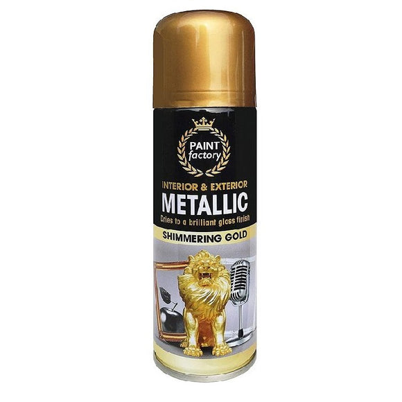 Metallic Gold Spray Paint - 200ml