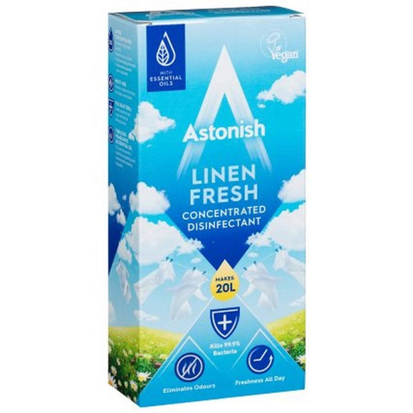 Astonish Linen Fresh Concentrate Disinfectant Liquid 500ml