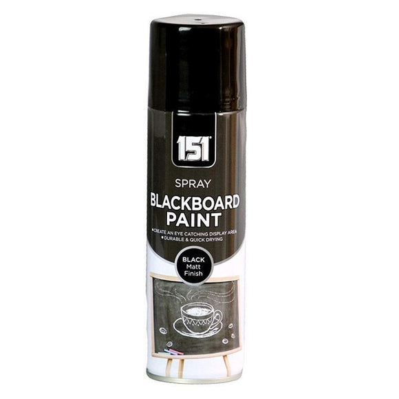 151 Blackboard Black Spray Paint 250ml
