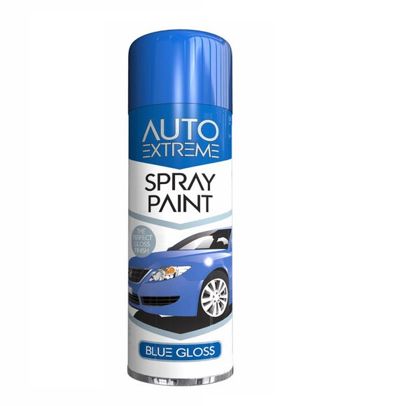 Auto Extreme Blue Gloss Spray Paint 250ml
