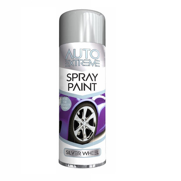 Auto Extreme Silver Wheel Spray Paint -250ml