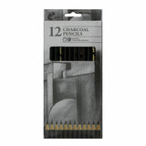 12 Pack Chiltern Arts Charcoal Pencils