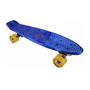 Chrome Skateboard Cruiser 22" (Blue)