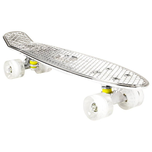Chrome Skateboard Cruiser 22