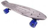 Chrome Skateboard Cruiser 22" (Silver)