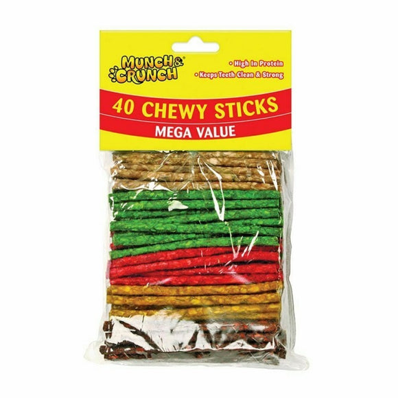 Munch Crunch Chewy Sticks 40pk