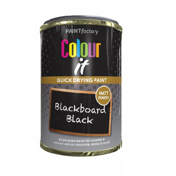 Colour It Blackboard Black Matt - 300ml