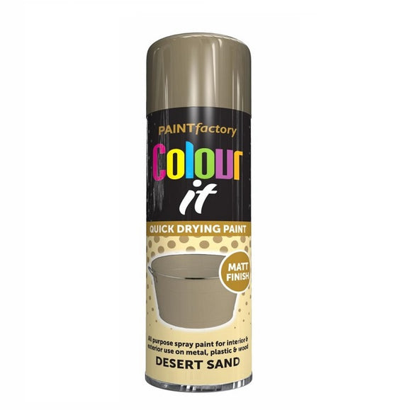 Colour It Desert Sand Spray Paint 250ml