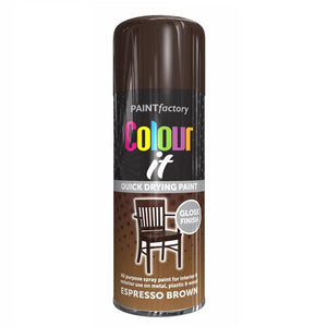 Colour It Espresso Brown Spray Paint 400ml