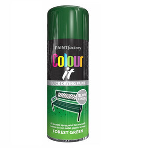 Colour It Forest Green Gloss Spray Paint - 400ml