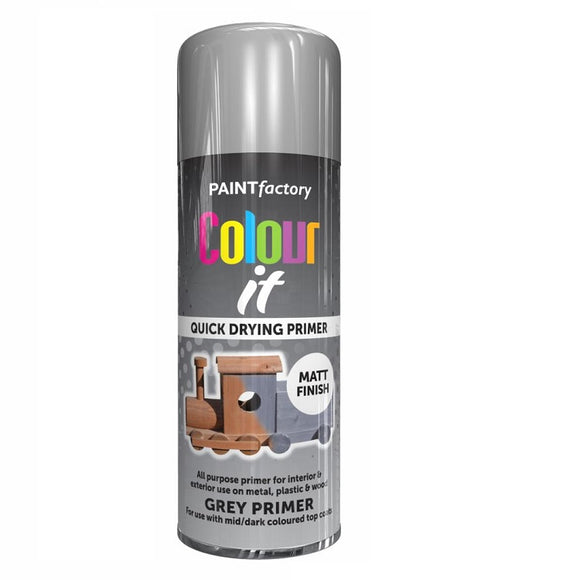 Colour It Grey Primer Spray Paint - 400ml