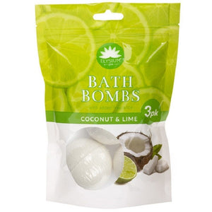 Elysium Spa Bath Bombs Coconut + Lime