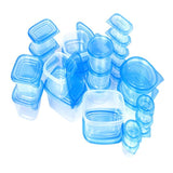 52 Piece Essential Plastic Food Storage Container Set