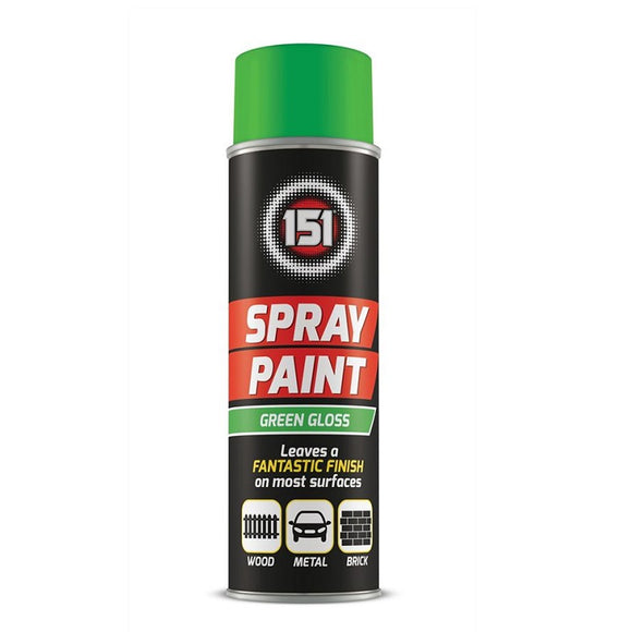151 Green Gloss Spray Paint 250ml