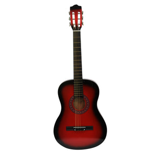 95cm Wooden Acoustic Guitar with 6 Strings (Red)