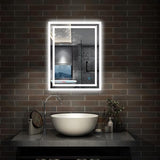 (D) Backlit Bathroom Mirror