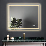 (C) Backlit Bathroom Mirror