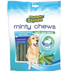 Munch & Crunch Minty Flavour Dog Chews - 250g