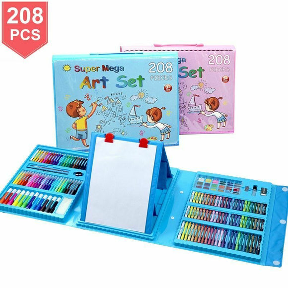 208 Pcs Art Supplies, Brand Drawing Art Kit For Kids Adults Art