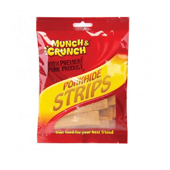 Munch Crunch Porkhide STRIPS (80g)