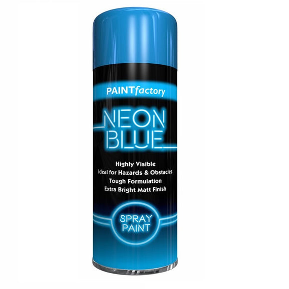 Neon Blue Spray Paint - 200ml