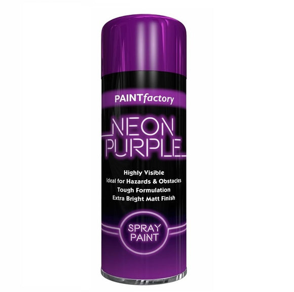 Paint Factory Neon Purple Spray Paint 200ml