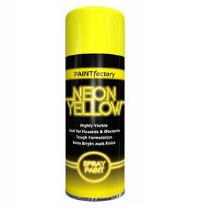 Neon Yellow Spray Paint 400m