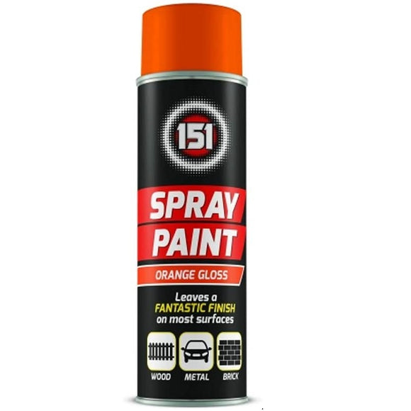 151 Orange Gloss Spray Paint -250ml