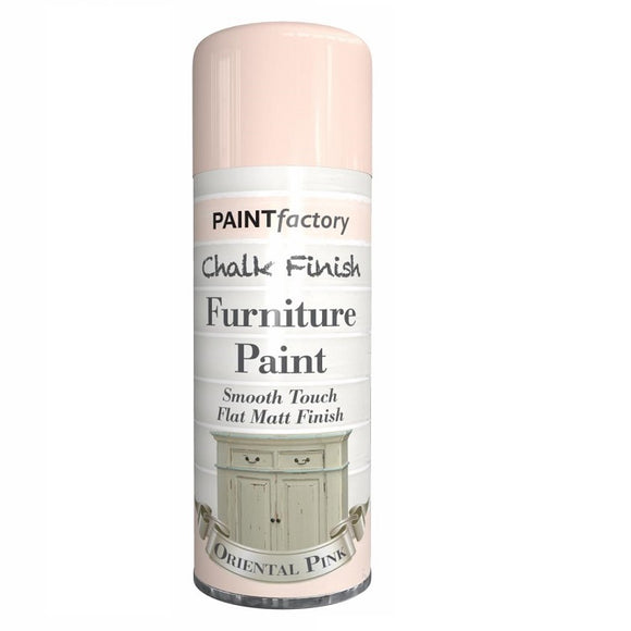 Chalk Finish Oriental Pink Spray Paint - 400ml