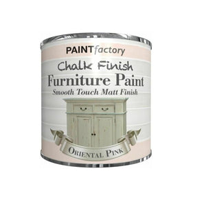Chalk Finish Oriental Pink Tin Paint - 250ml