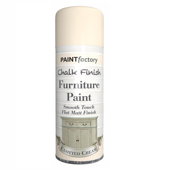 Chalk Finish Clotted Cream Spray Paint - 400ml