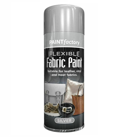 Fabric Silver Spray Paint - 200ml