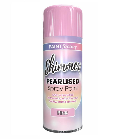 Pearlised Pink Spray Paint -  400ml