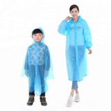 Reusable Waterproof Raincoat (Blue)