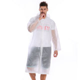 Reusable Waterproof Raincoat (Clear)