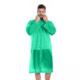 Reusable Waterproof Raincoat (Green)