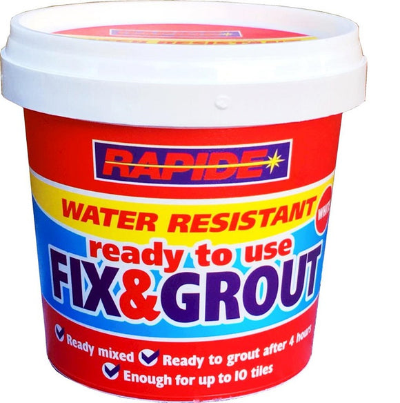 RAPIDE Fix and Grout 500g Tub